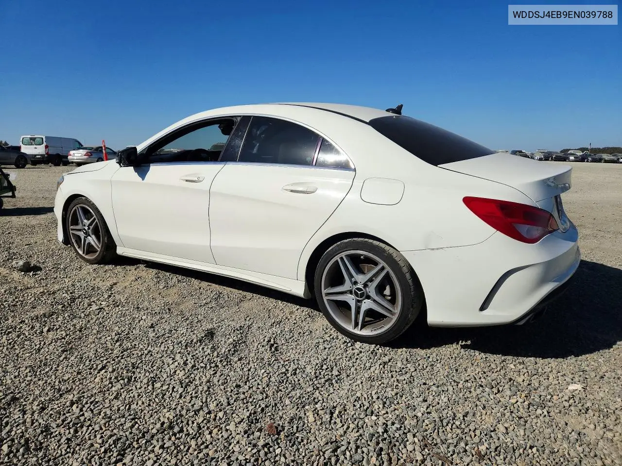 2014 MERCEDES CLA-KLASSE VIN WDDSJ4EB9EN039788 — фото 2