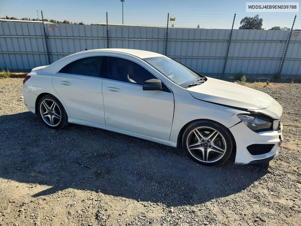 2014 MERCEDES CLA-KLASSE VIN WDDSJ4EB9EN039788 — фото 4