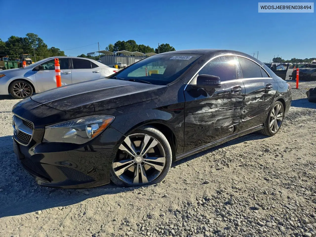 MERCEDES CLA-KLASSE 2014, VIN WDDSJ4EB9EN038494