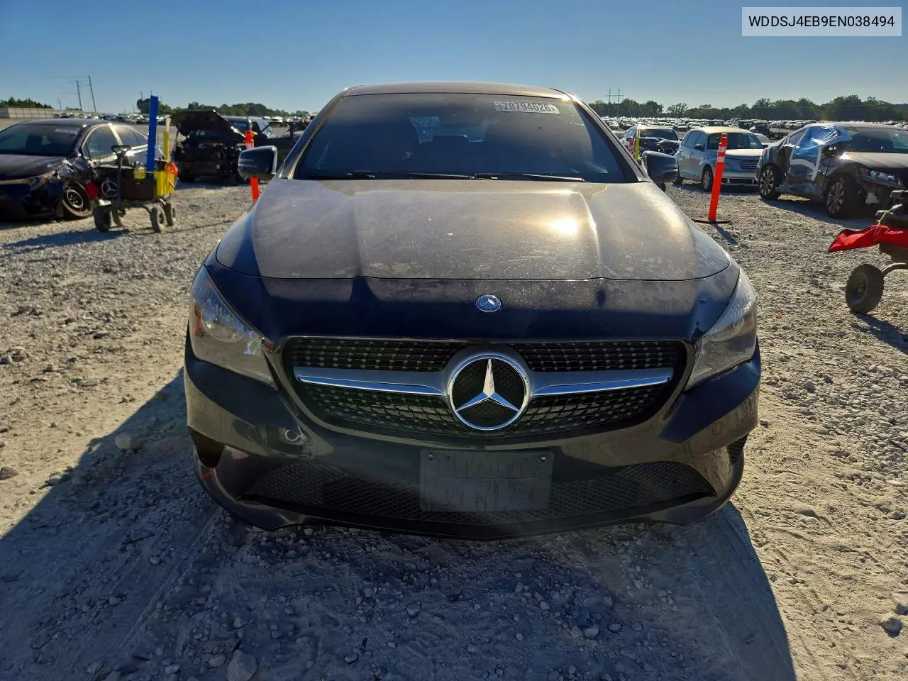 2014 MERCEDES CLA-KLASSE VIN WDDSJ4EB9EN038494 — фото 5