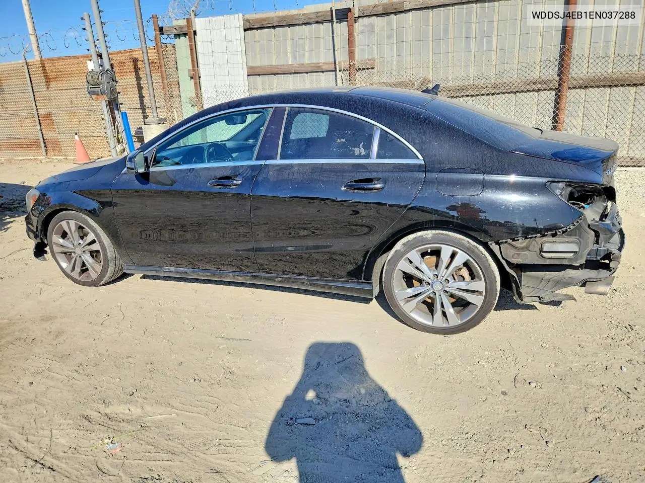 2014 MERCEDES CLA-KLASSE VIN WDDSJ4EB1EN037288 — фото 2