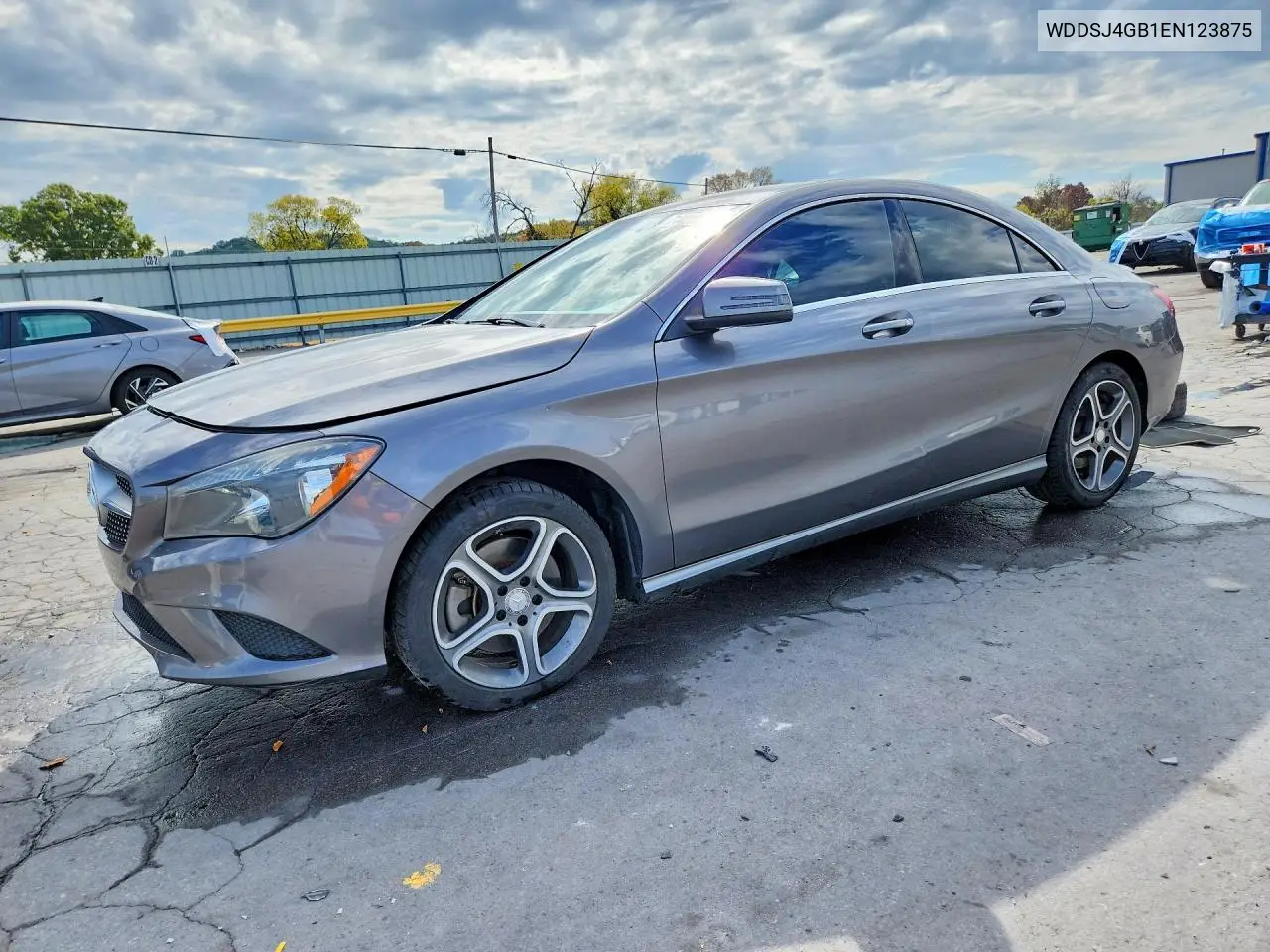 MERCEDES CLA-KLASSE 2014, VIN WDDSJ4GB1EN123875