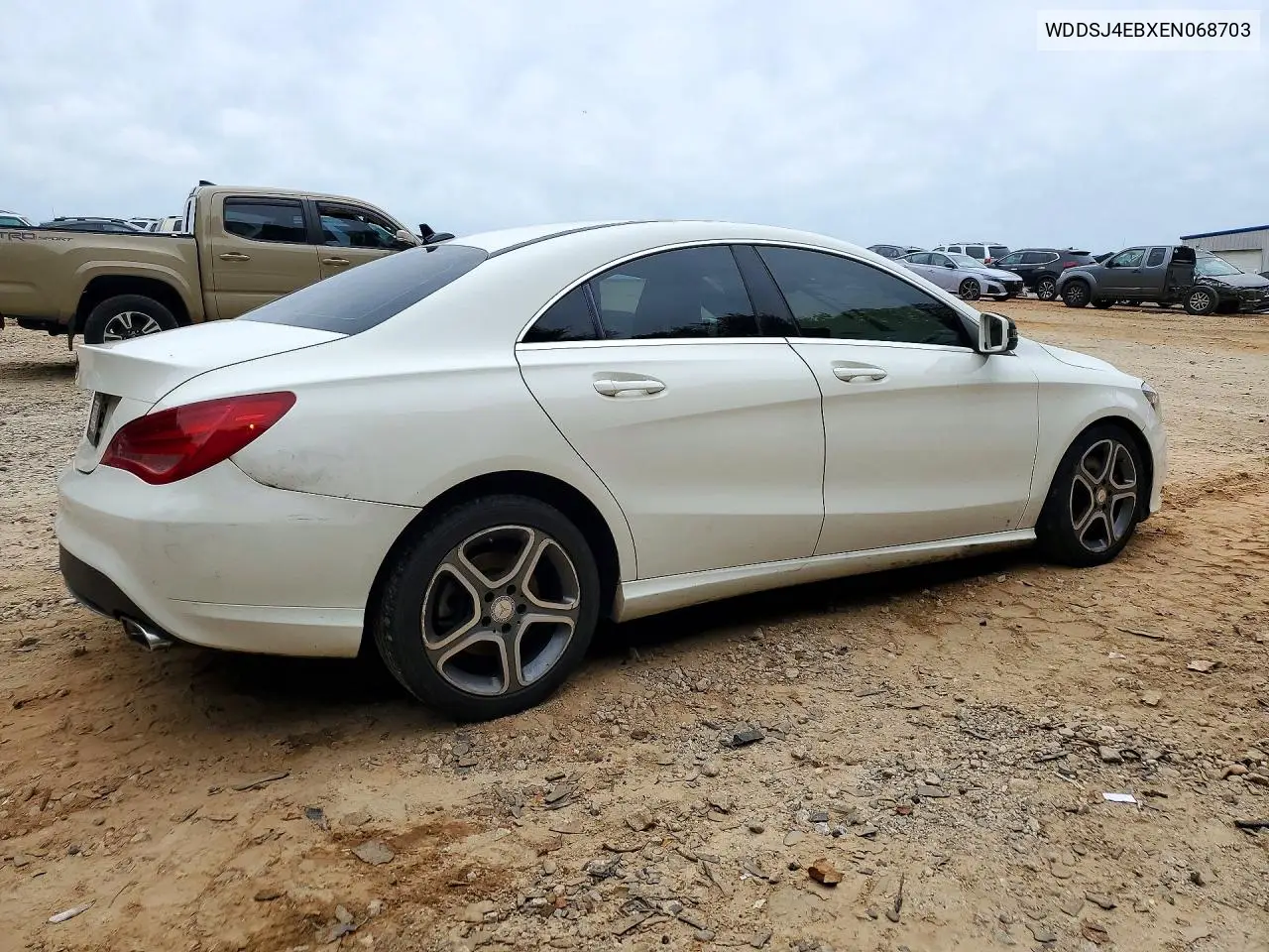 2014 MERCEDES CLA-KLASSE VIN WDDSJ4EBXEN068703 — фото 3