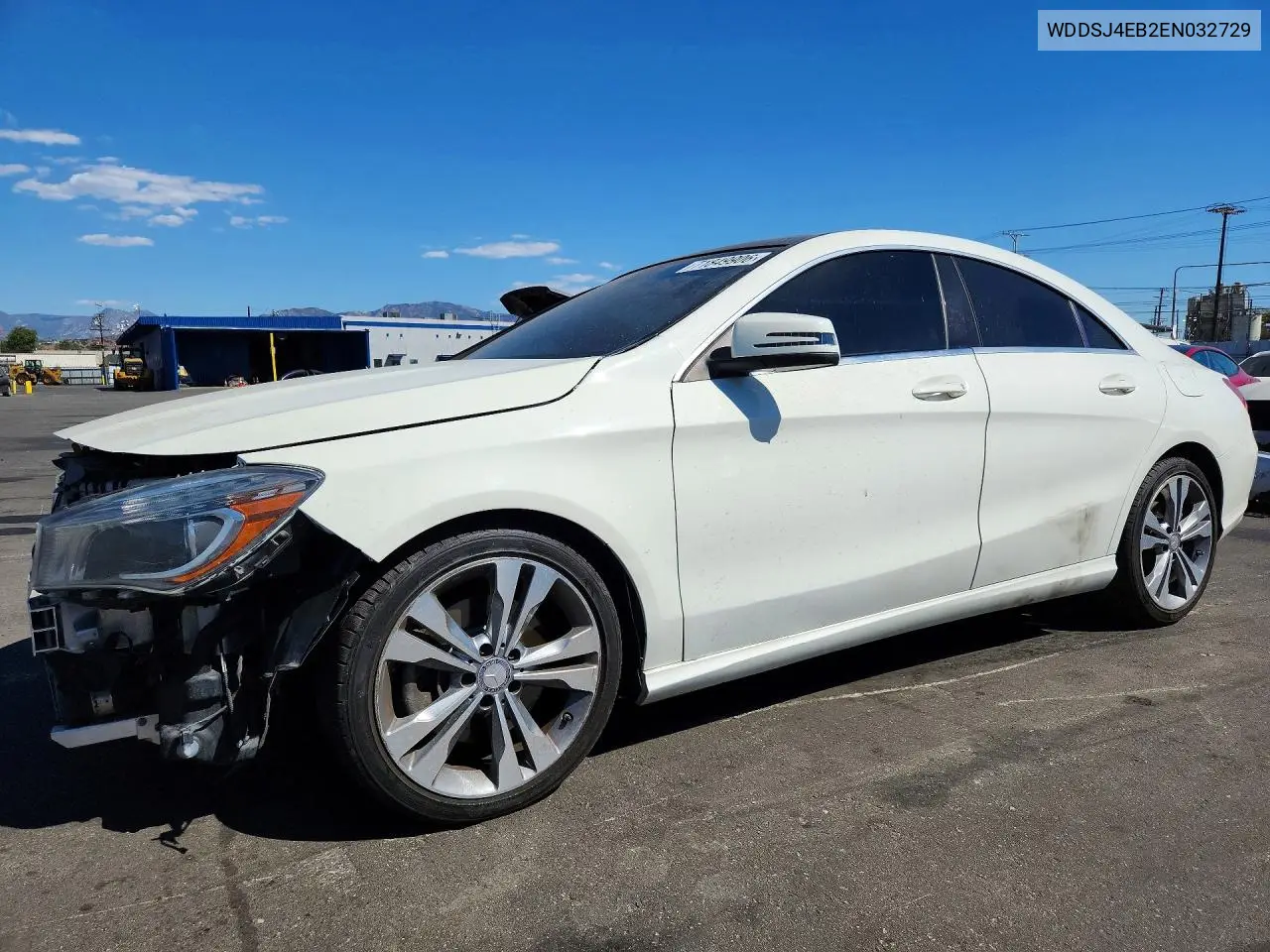 MERCEDES CLA-KLASSE 2014, VIN WDDSJ4EB2EN032729