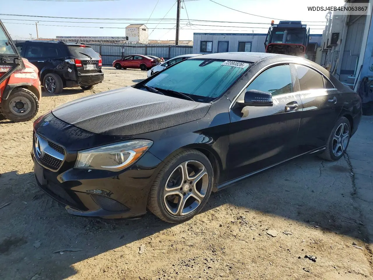 MERCEDES CLA-KLASSE 2014, VIN WDDSJ4EB4EN063867