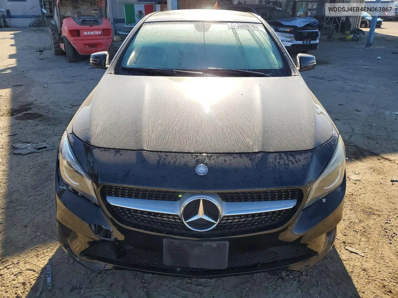 2014 MERCEDES CLA-KLASSE VIN WDDSJ4EB4EN063867 — фото 5
