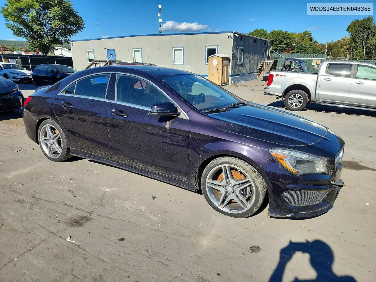 2014 MERCEDES CLA-KLASSE VIN WDDSJ4EB1EN048355 — фото 4