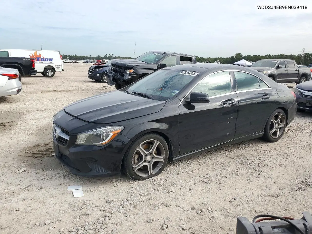 MERCEDES CLA-KLASSE 2014, VIN WDDSJ4EB9EN039418
