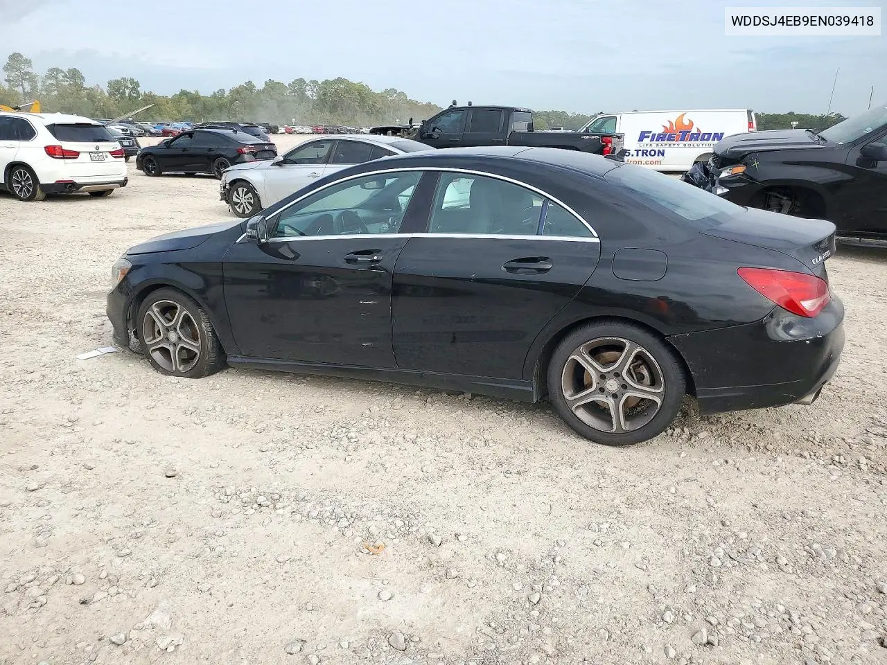 2014 MERCEDES CLA-KLASSE VIN WDDSJ4EB9EN039418 — фото 2