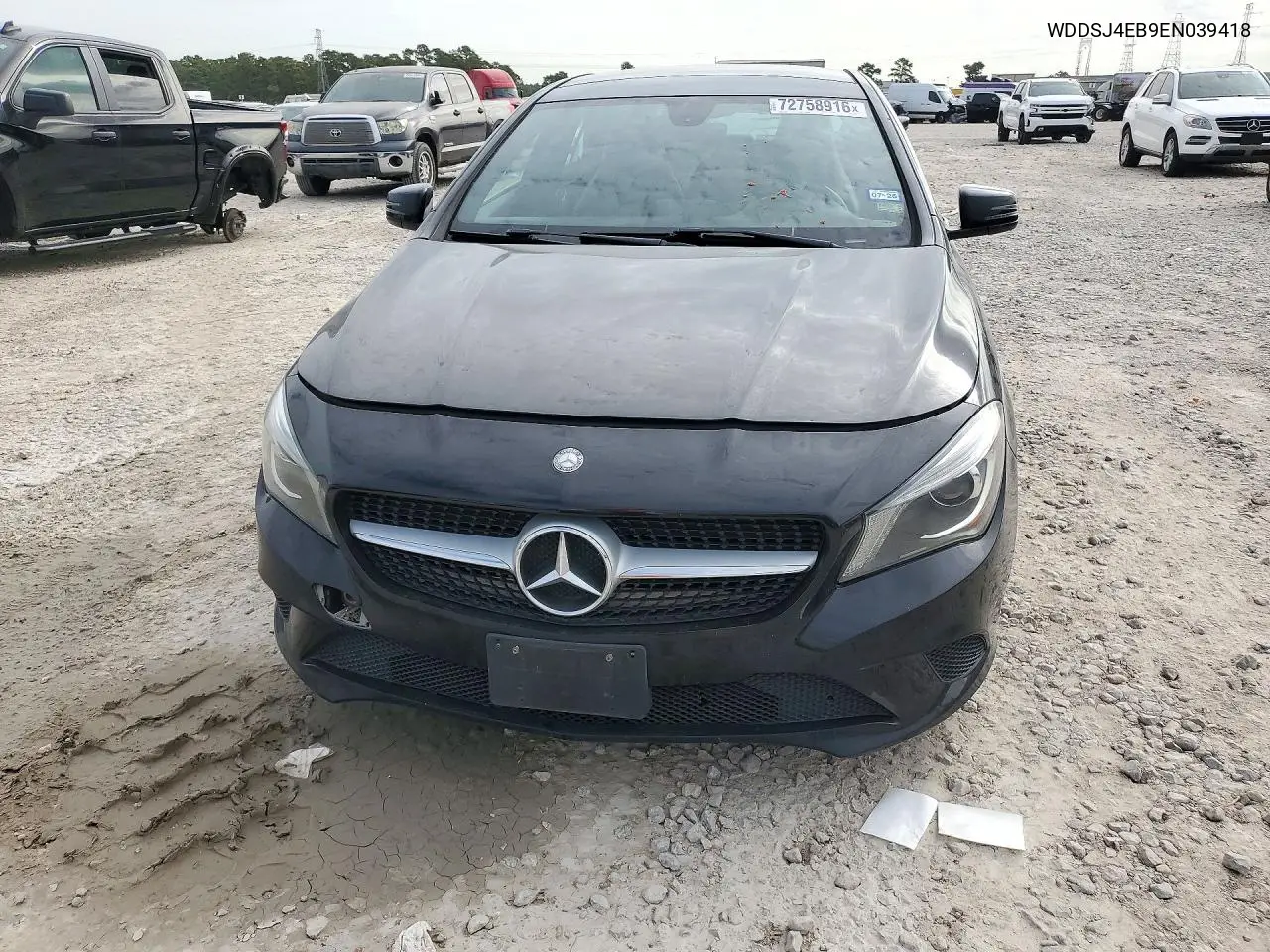 2014 MERCEDES CLA-KLASSE VIN WDDSJ4EB9EN039418 — фото 5