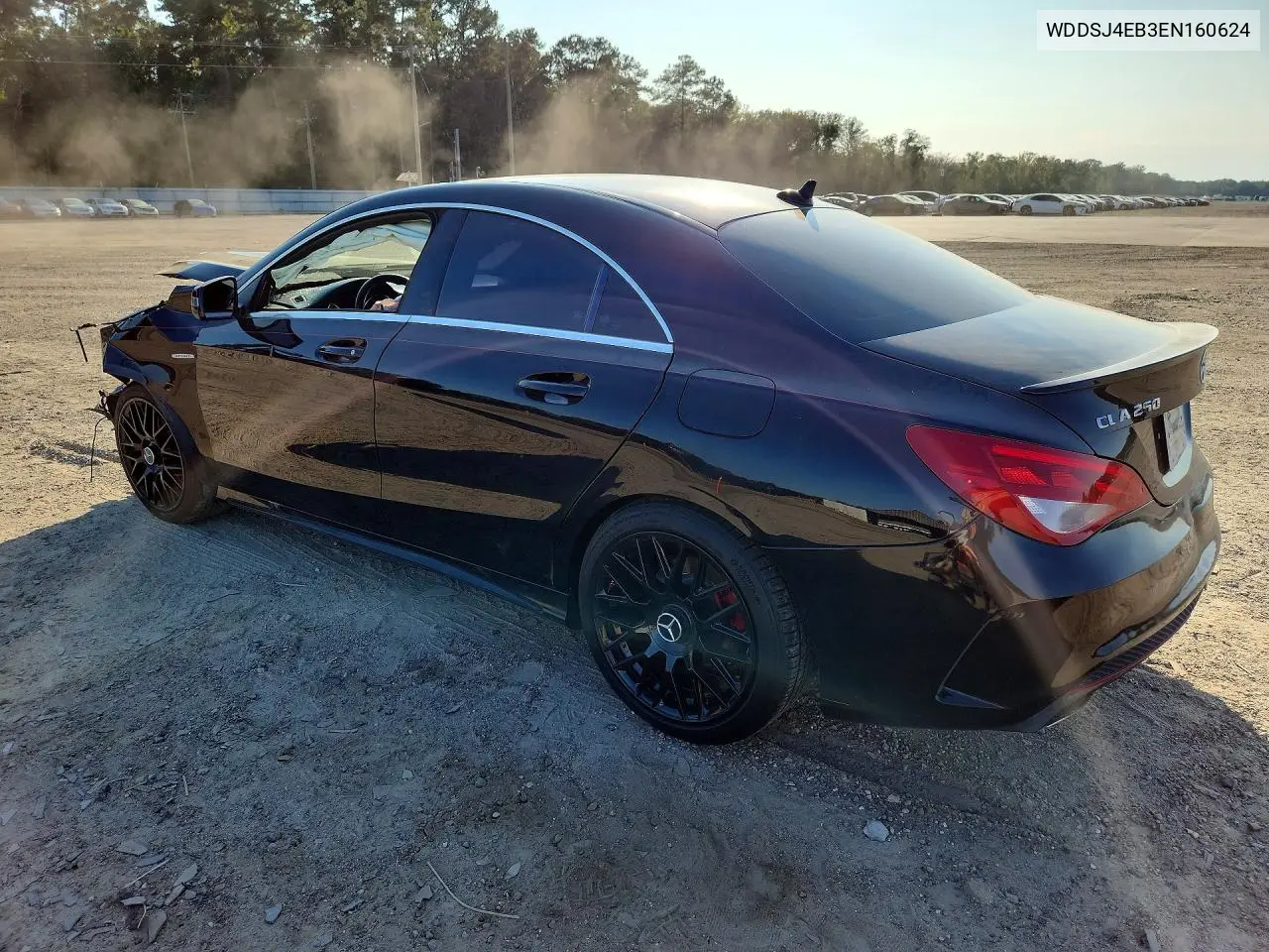 2014 MERCEDES CLA-KLASSE VIN WDDSJ4EB3EN160624 — фото 2