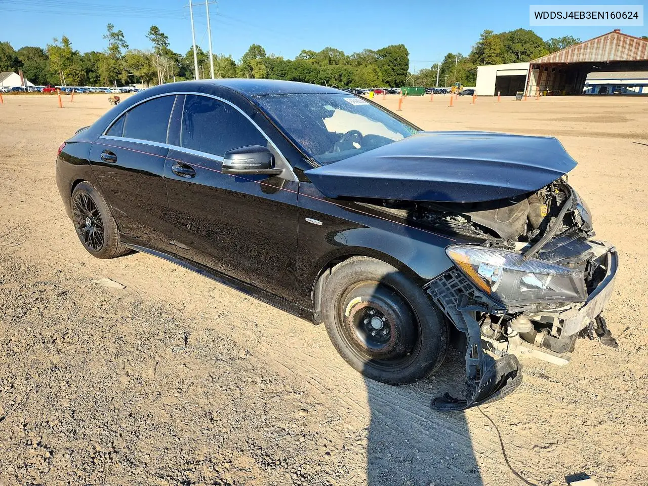 2014 MERCEDES CLA-KLASSE VIN WDDSJ4EB3EN160624 — фото 4