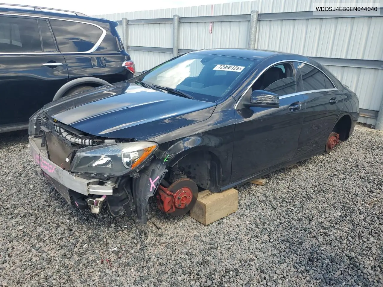 MERCEDES CLA-KLASSE 2014, VIN WDDSJ4EB0EN044040