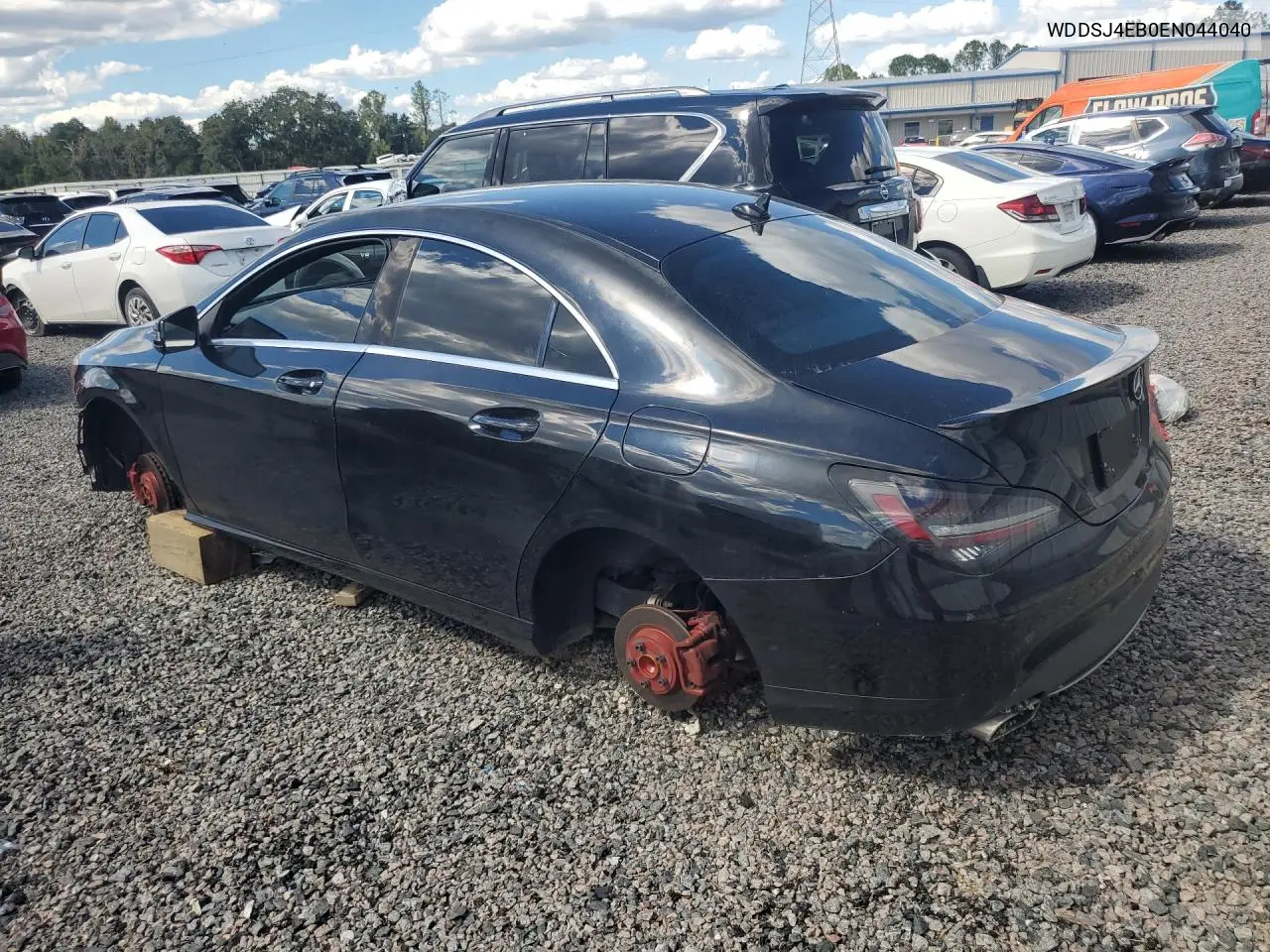 2014 MERCEDES CLA-KLASSE VIN WDDSJ4EB0EN044040 — фото 2