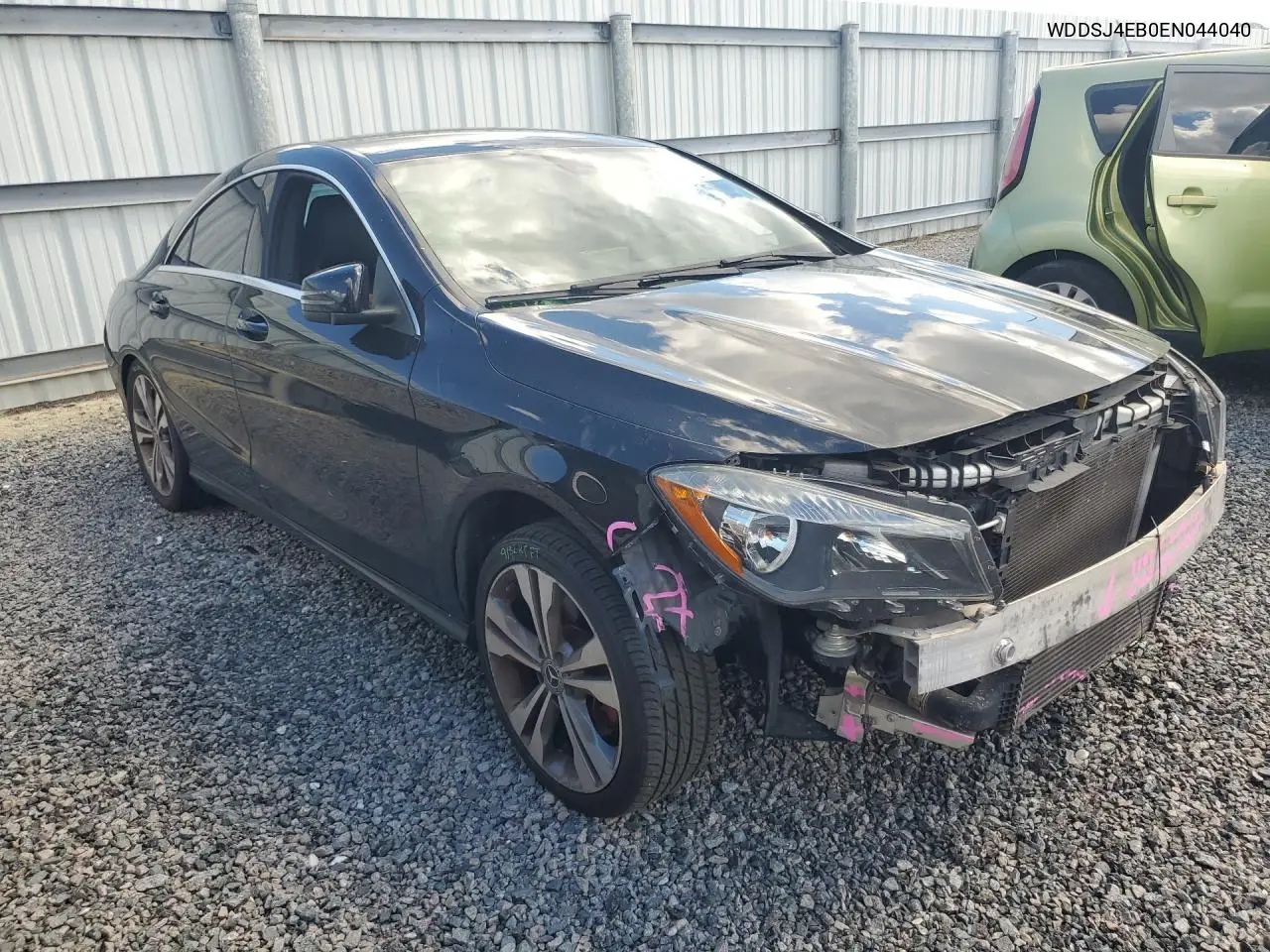 2014 MERCEDES CLA-KLASSE VIN WDDSJ4EB0EN044040 — фото 4
