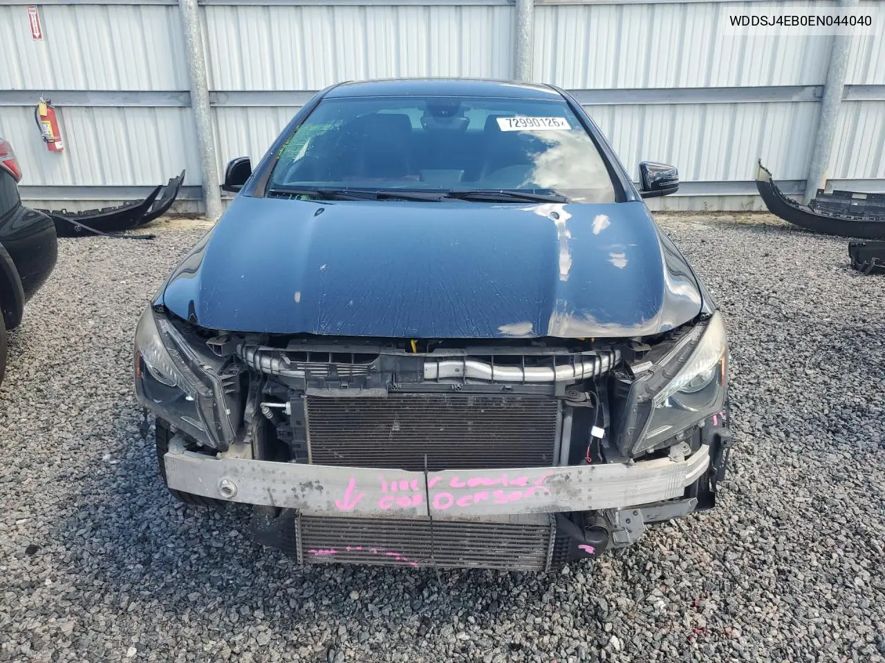 2014 MERCEDES CLA-KLASSE VIN WDDSJ4EB0EN044040 — фото 5