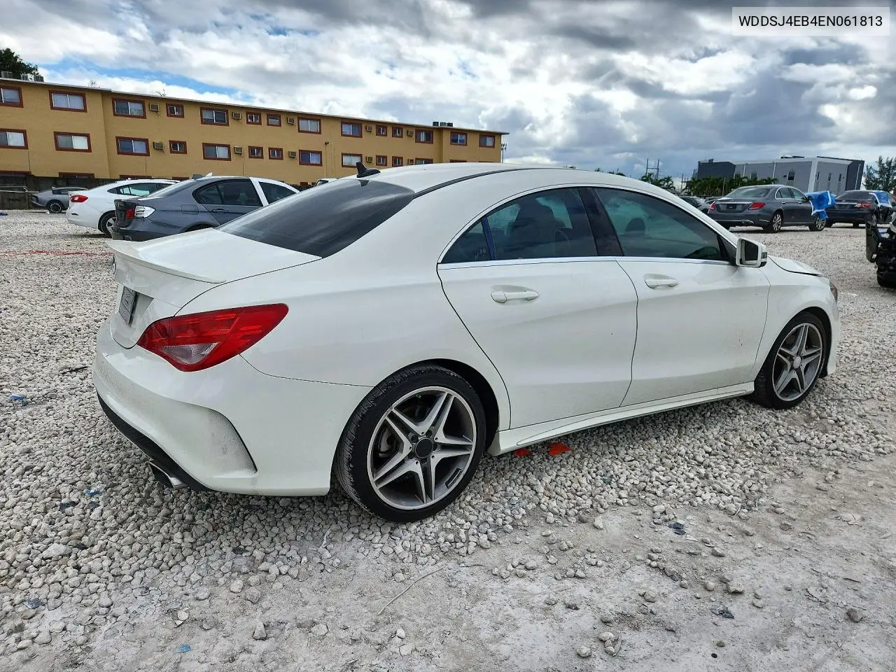2014 MERCEDES CLA-KLASSE VIN WDDSJ4EB4EN061813 — фото 3