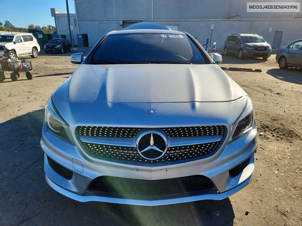 2014 MERCEDES CLA-KLASSE VIN WDDSJ4EB3EN043996 — фото 5