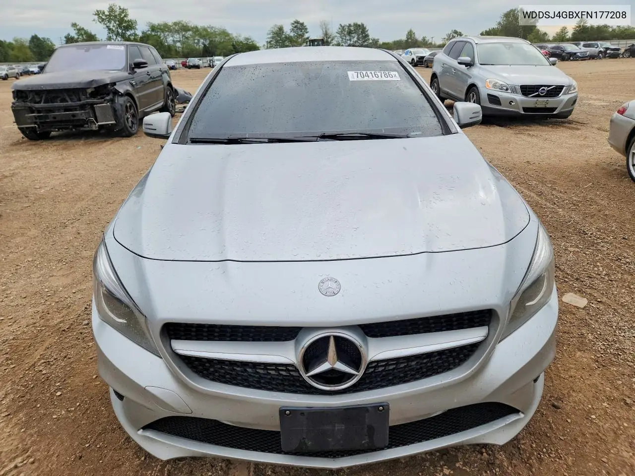 2015 MERCEDES CLA-KLASSE VIN WDDSJ4GBXFN177208 — фото 5