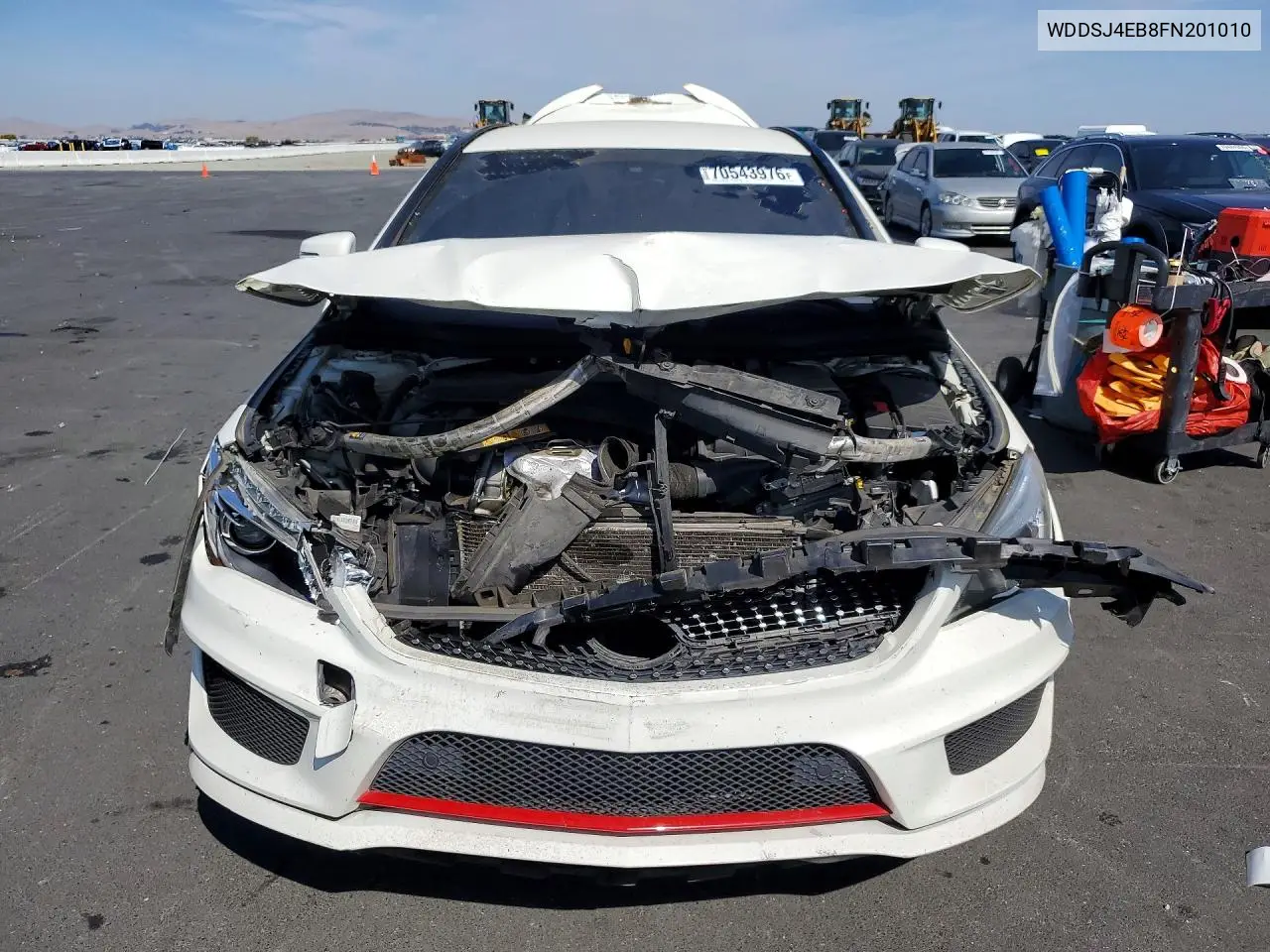 2015 MERCEDES CLA-KLASSE VIN WDDSJ4EB8FN201010 — фото 5