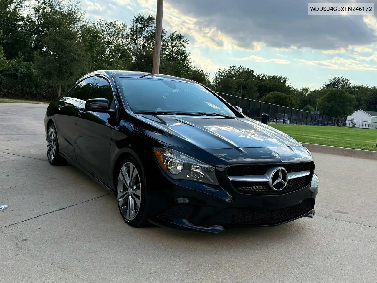 MERCEDES CLA-KLASSE 2015, VIN WDDSJ4GBXFN246172