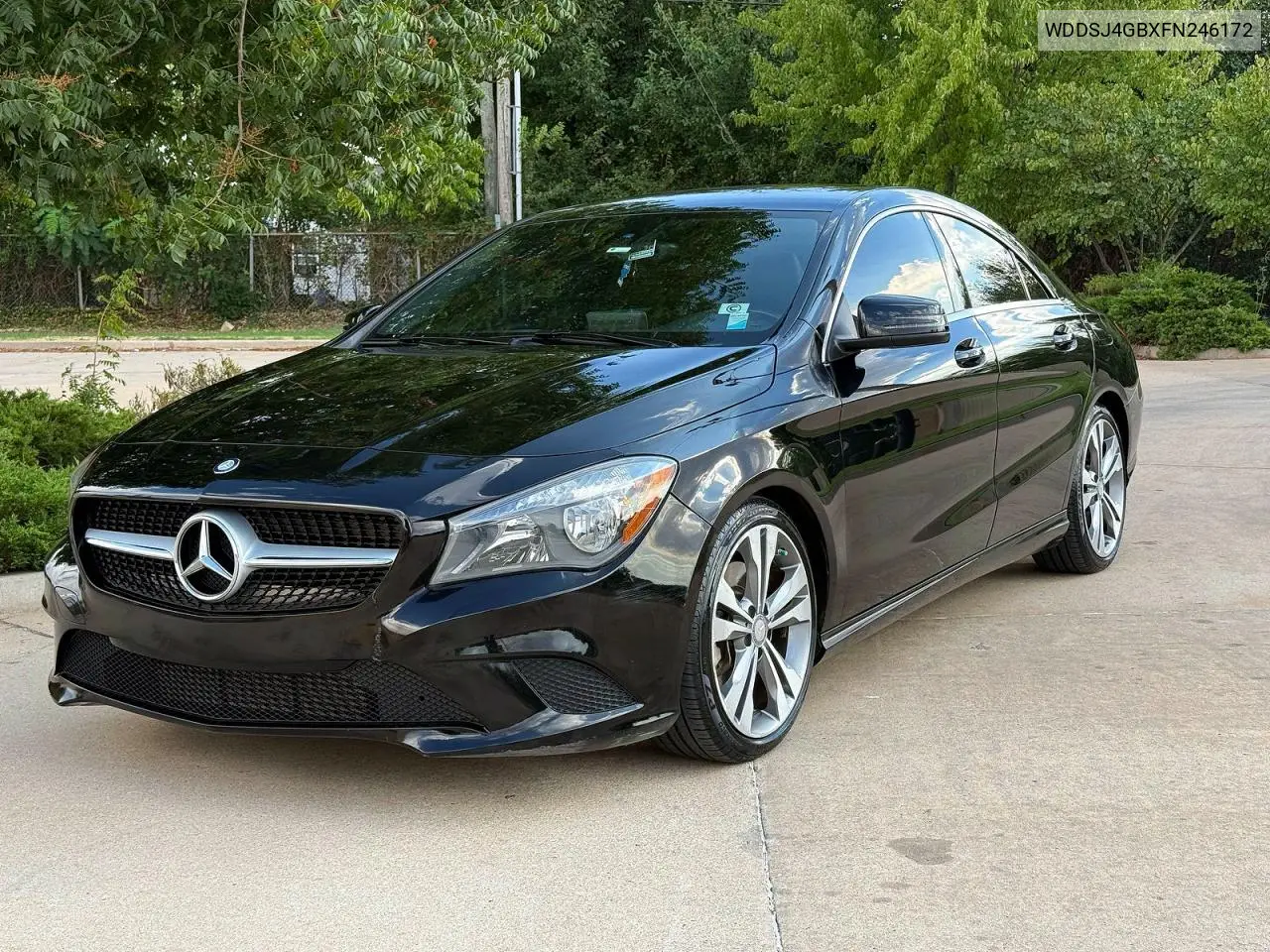 2015 MERCEDES CLA-KLASSE VIN WDDSJ4GBXFN246172 — фото 2