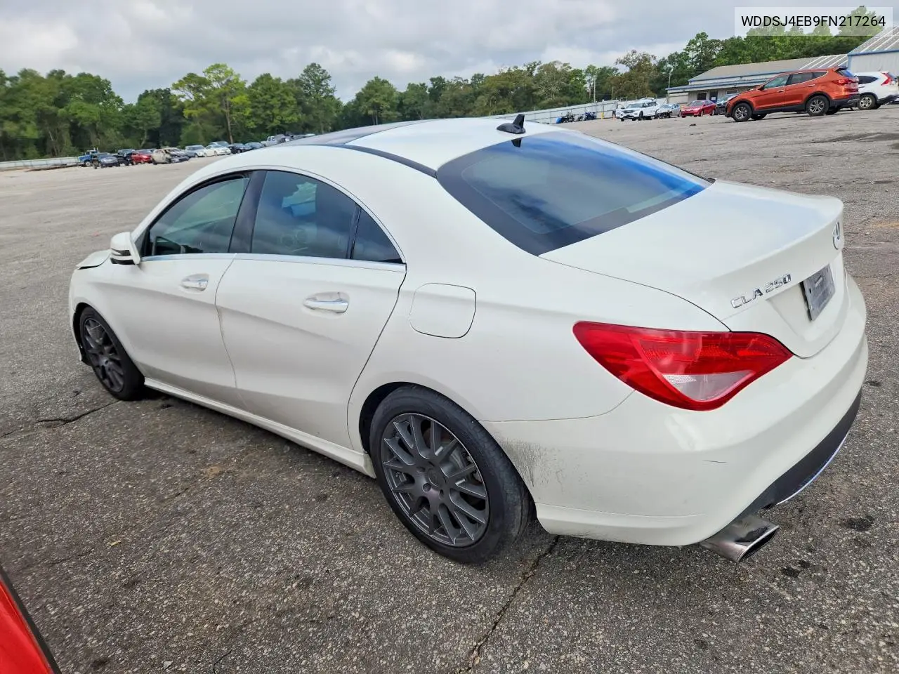 2015 MERCEDES CLA-KLASSE VIN WDDSJ4EB9FN217264 — фото 2