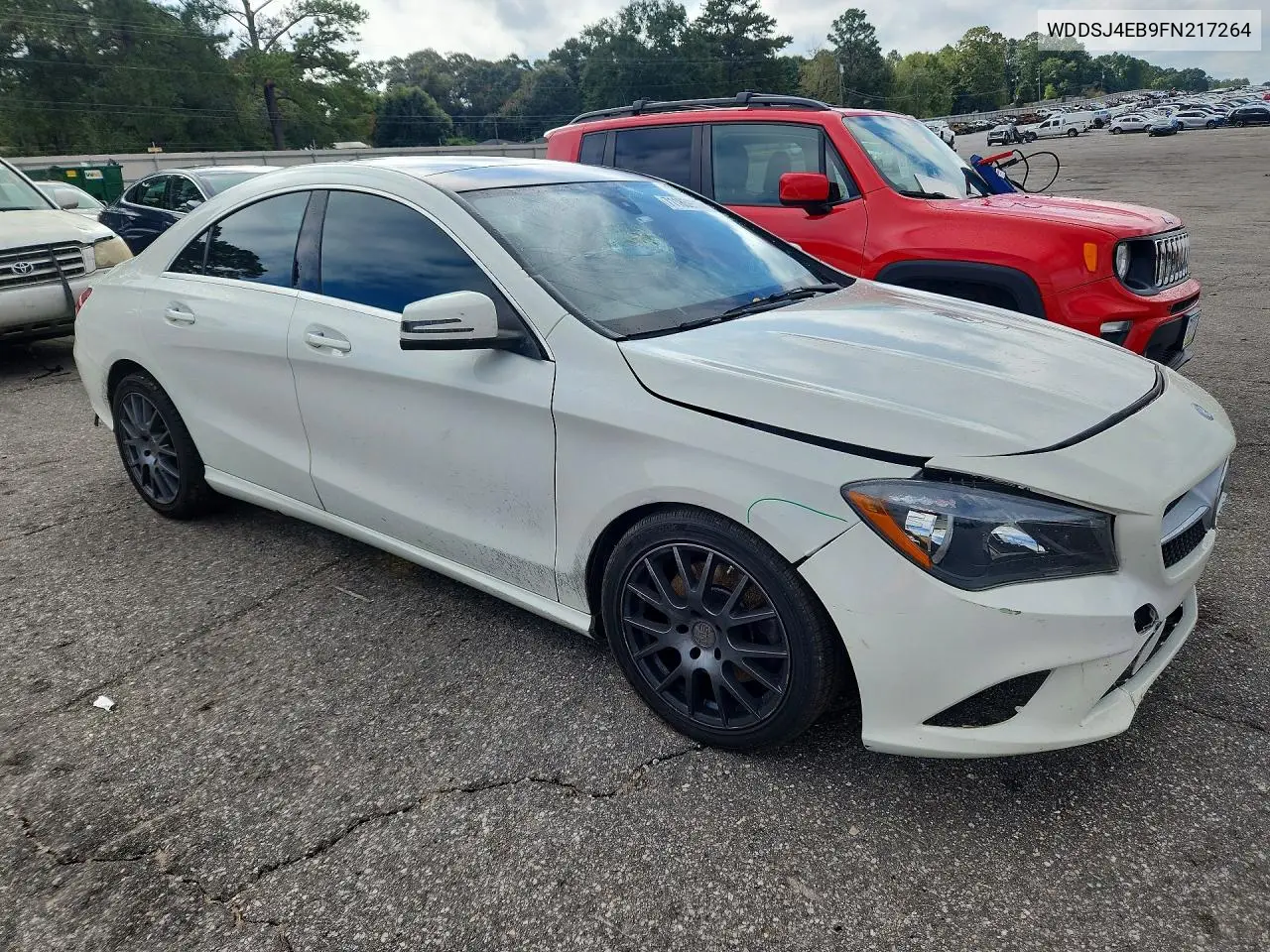 2015 MERCEDES CLA-KLASSE VIN WDDSJ4EB9FN217264 — фото 4