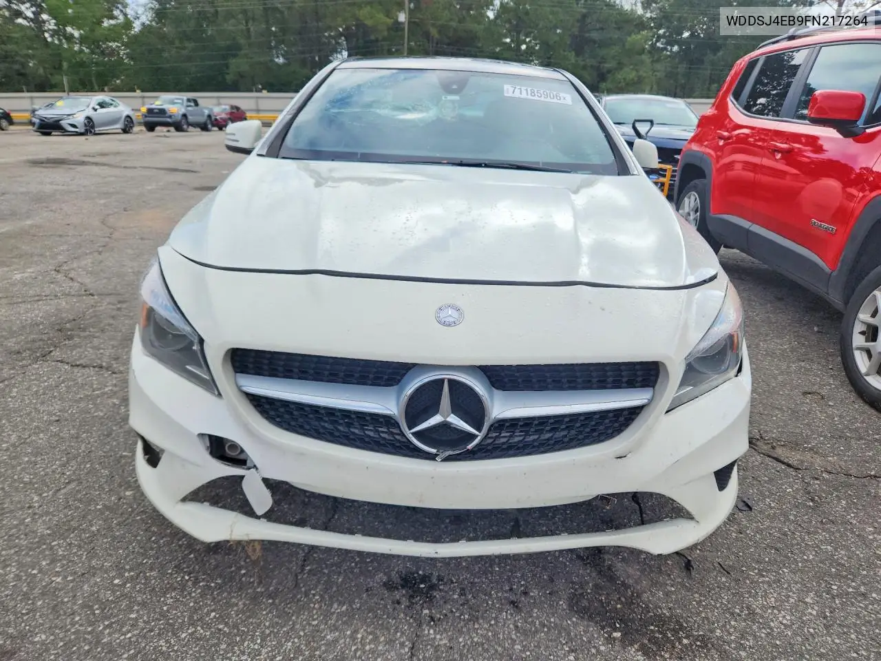 2015 MERCEDES CLA-KLASSE VIN WDDSJ4EB9FN217264 — фото 5