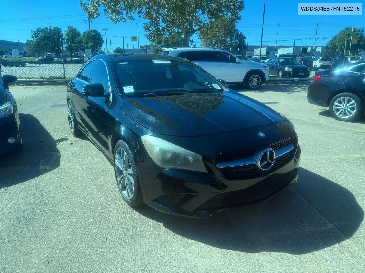 MERCEDES CLA-KLASSE 2015, VIN WDDSJ4EB7FN162216