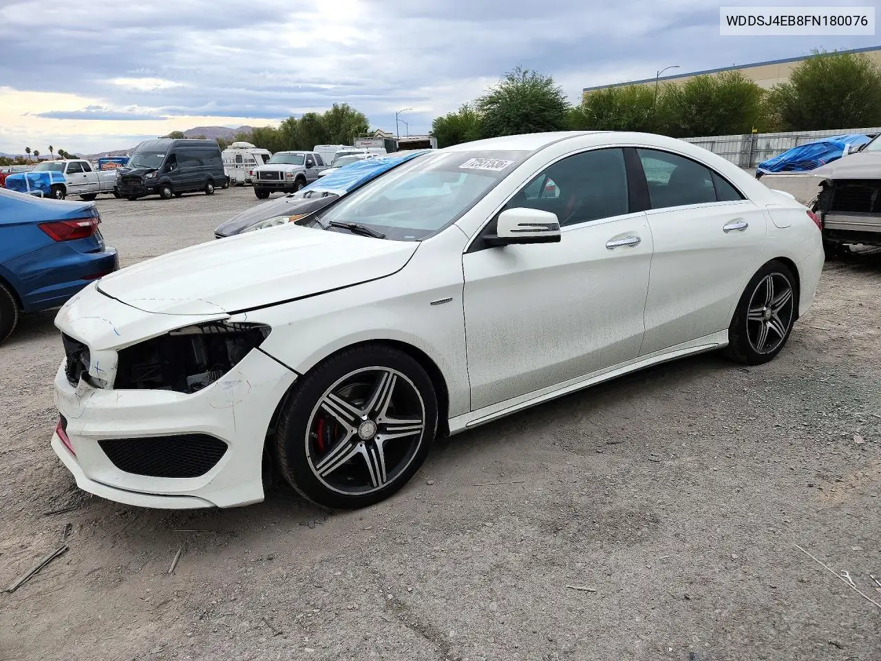 MERCEDES CLA-KLASSE 2015, VIN WDDSJ4EB8FN180076