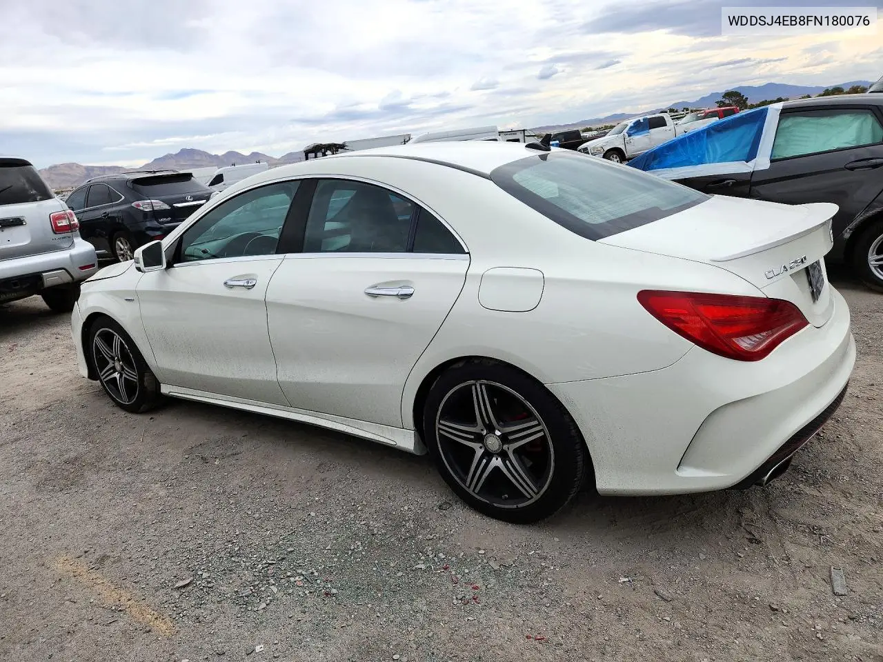 2015 MERCEDES CLA-KLASSE VIN WDDSJ4EB8FN180076 — фото 2