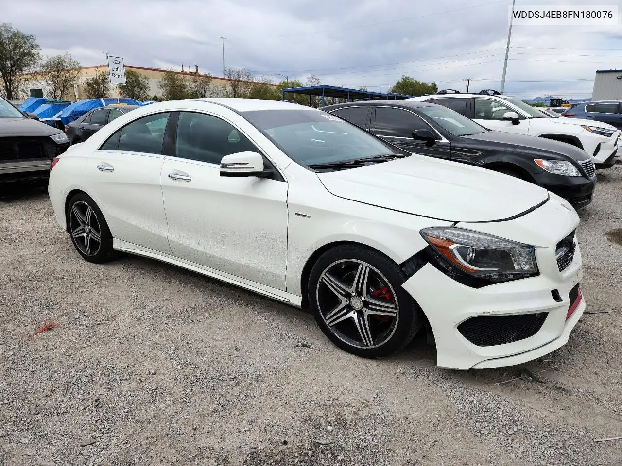 2015 MERCEDES CLA-KLASSE VIN WDDSJ4EB8FN180076 — фото 4