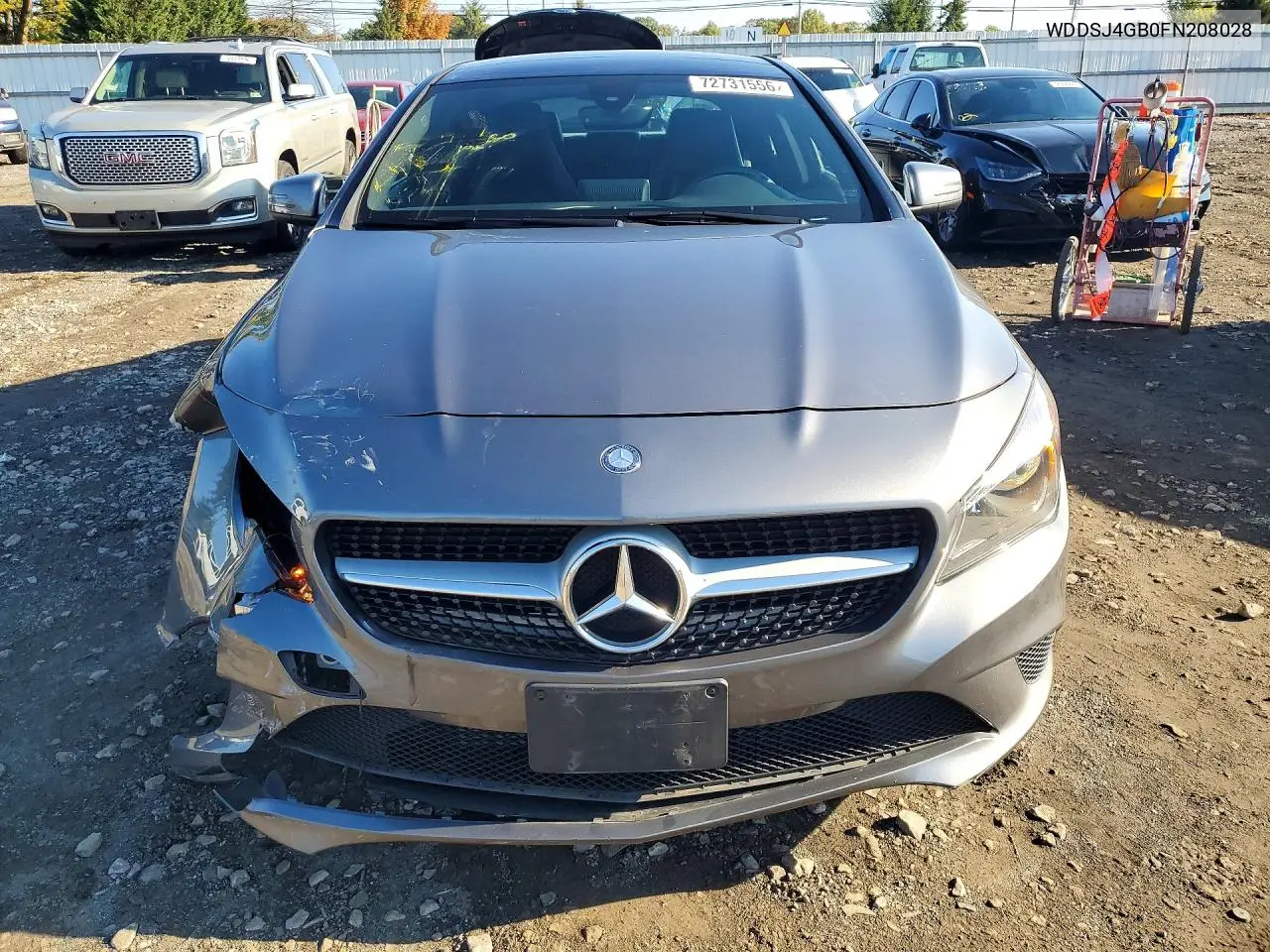 2015 MERCEDES CLA-KLASSE VIN WDDSJ4GB0FN208028 — фото 5