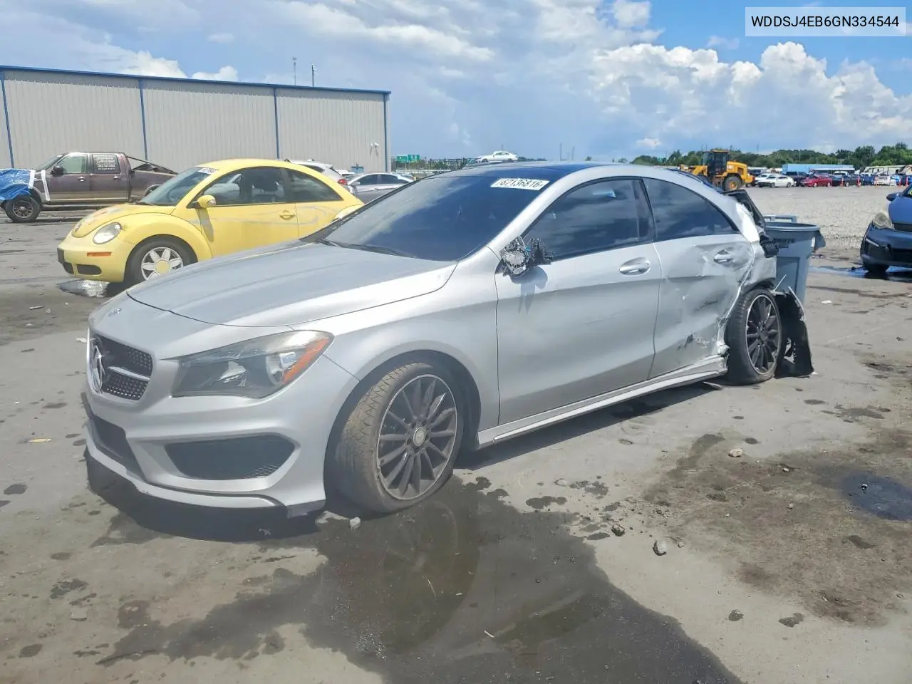 MERCEDES CLA-KLASSE 2016, VIN WDDSJ4EB6GN334544