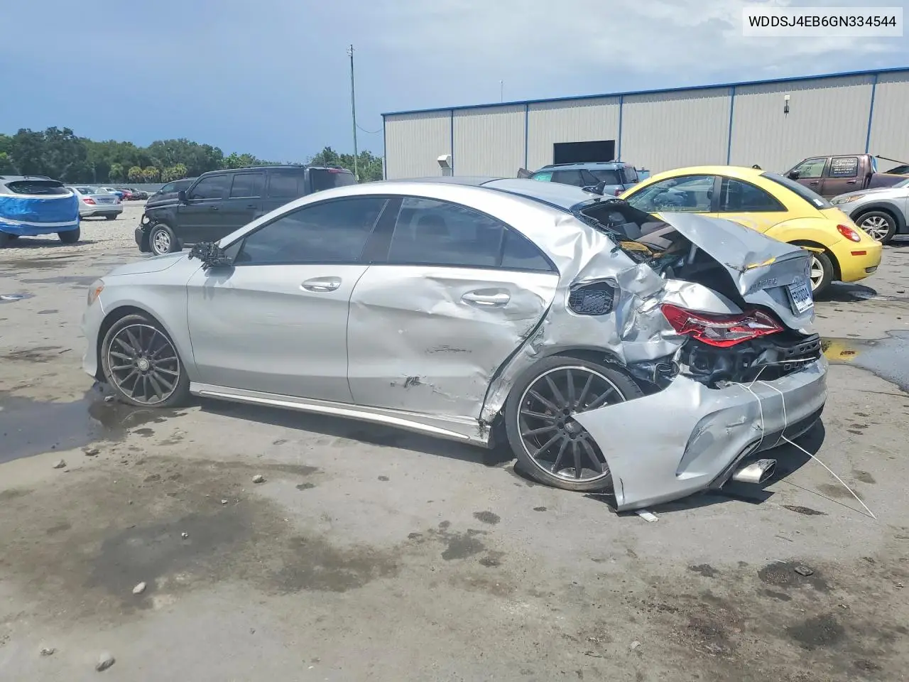2016 MERCEDES CLA-KLASSE VIN WDDSJ4EB6GN334544 — фото 2