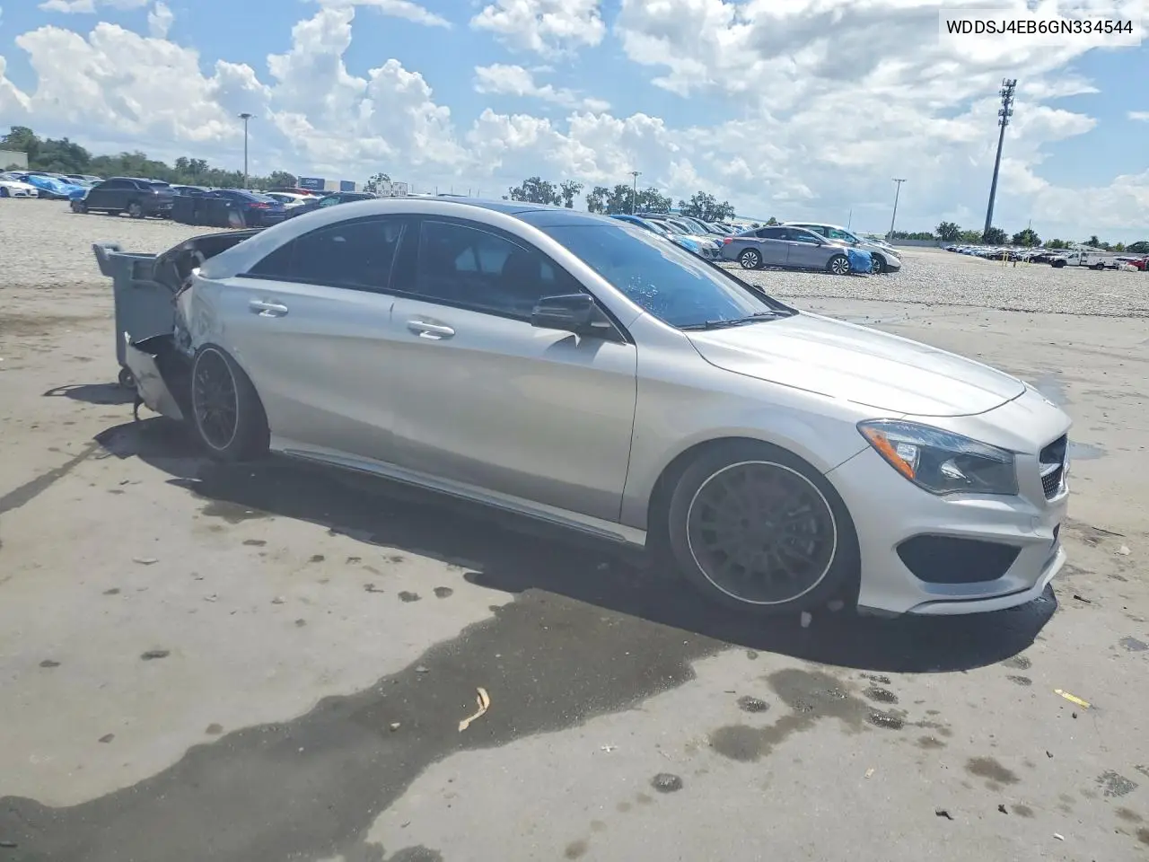 2016 MERCEDES CLA-KLASSE VIN WDDSJ4EB6GN334544 — фото 4
