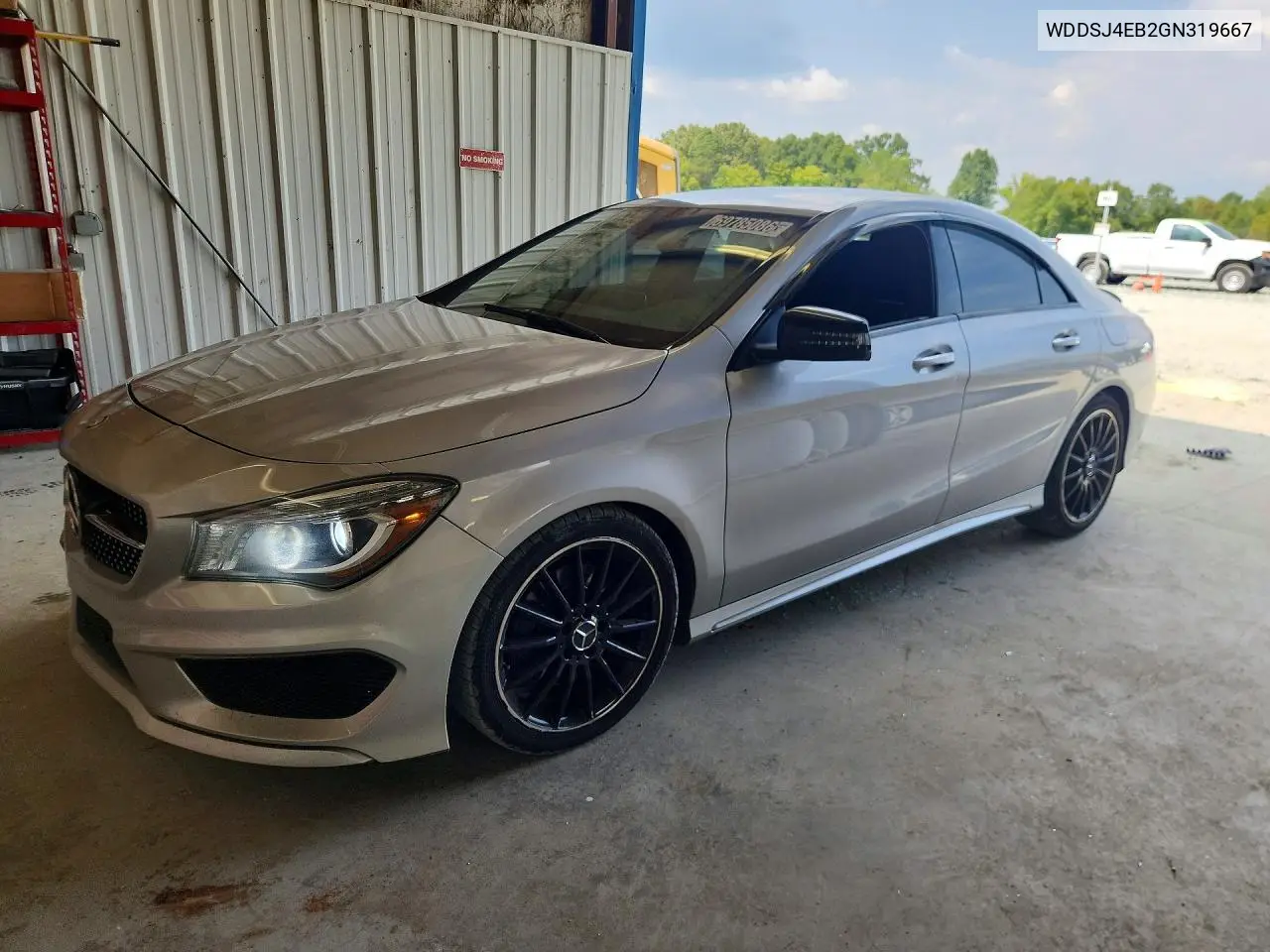 MERCEDES CLA-KLASSE 2016, VIN WDDSJ4EB2GN319667