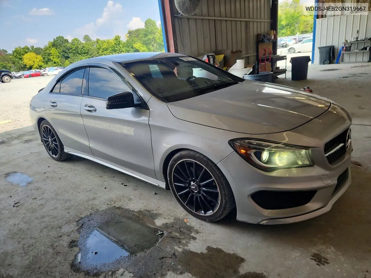2016 MERCEDES CLA-KLASSE VIN WDDSJ4EB2GN319667 — фото 4
