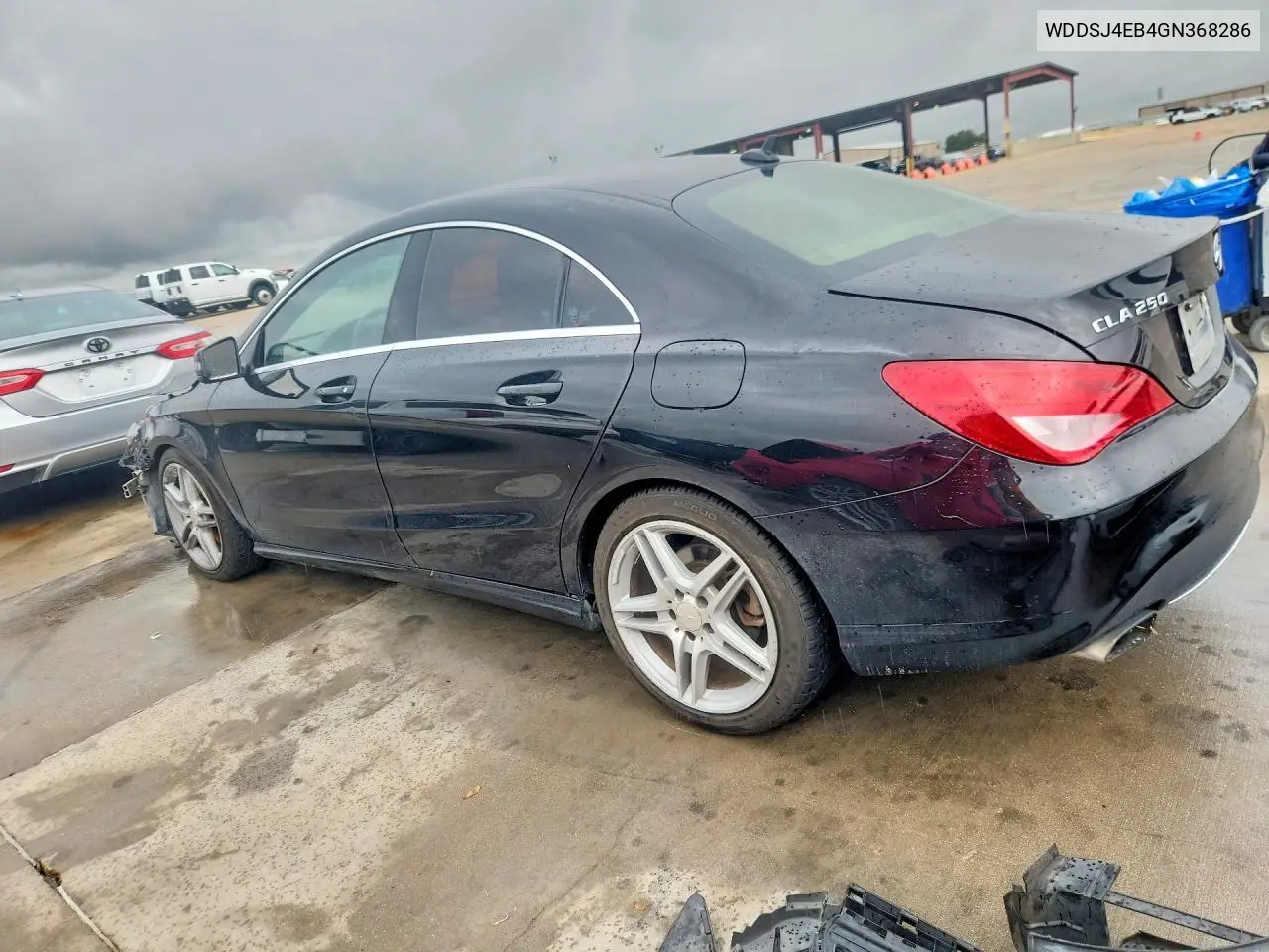 2016 MERCEDES CLA-KLASSE VIN WDDSJ4EB4GN368286 — фото 2