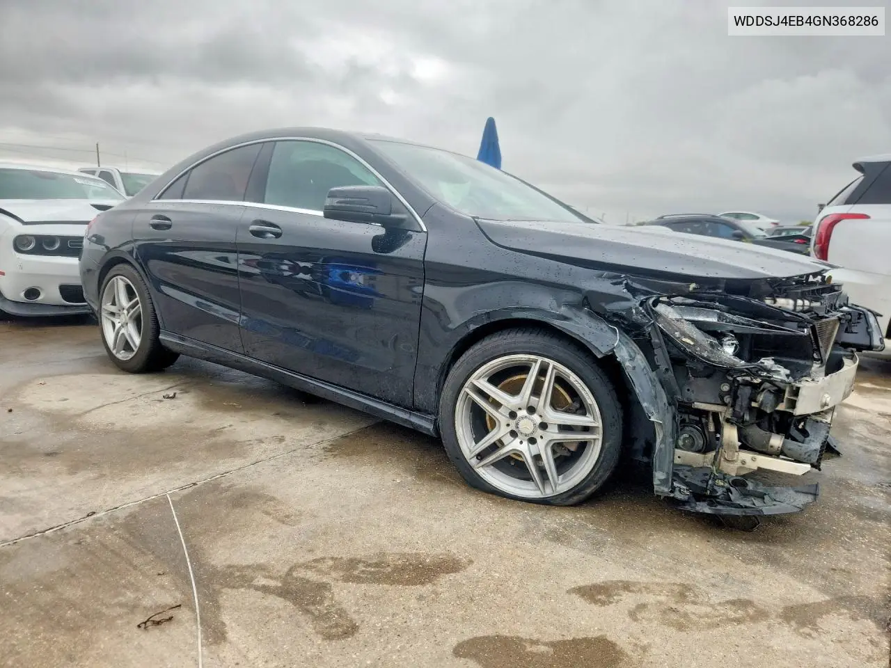 2016 MERCEDES CLA-KLASSE VIN WDDSJ4EB4GN368286 — фото 4