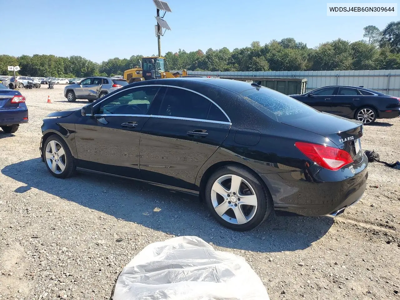 2016 MERCEDES CLA-KLASSE VIN WDDSJ4EB6GN309644 — фото 2