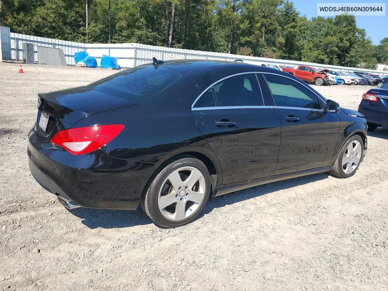 2016 MERCEDES CLA-KLASSE VIN WDDSJ4EB6GN309644 — фото 3