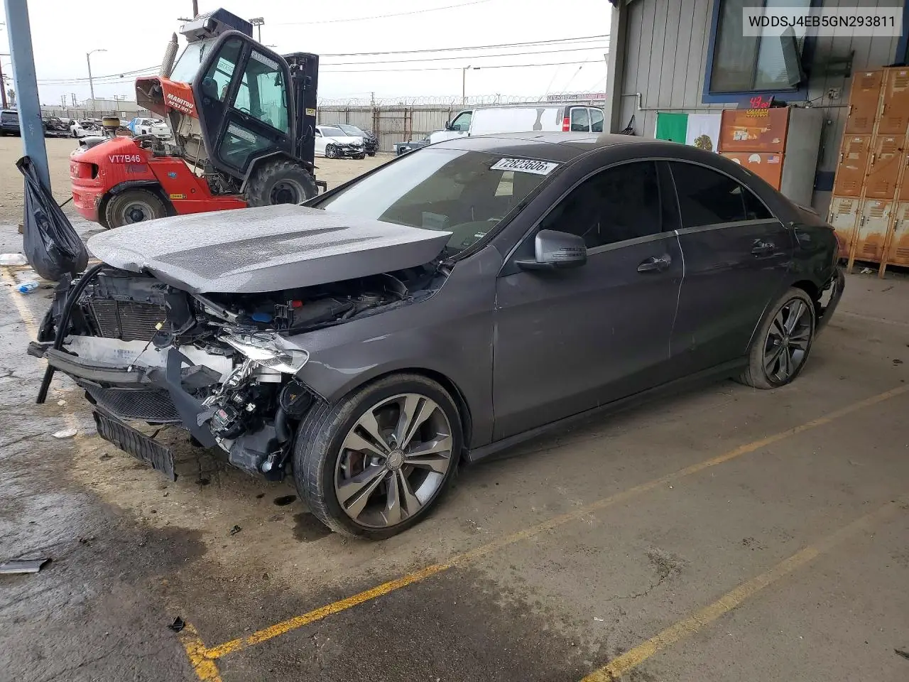 MERCEDES CLA-KLASSE 2016, VIN WDDSJ4EB5GN293811