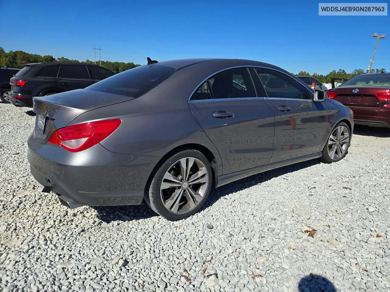 2016 MERCEDES CLA-KLASSE VIN WDDSJ4EB9GN287963 — фото 3
