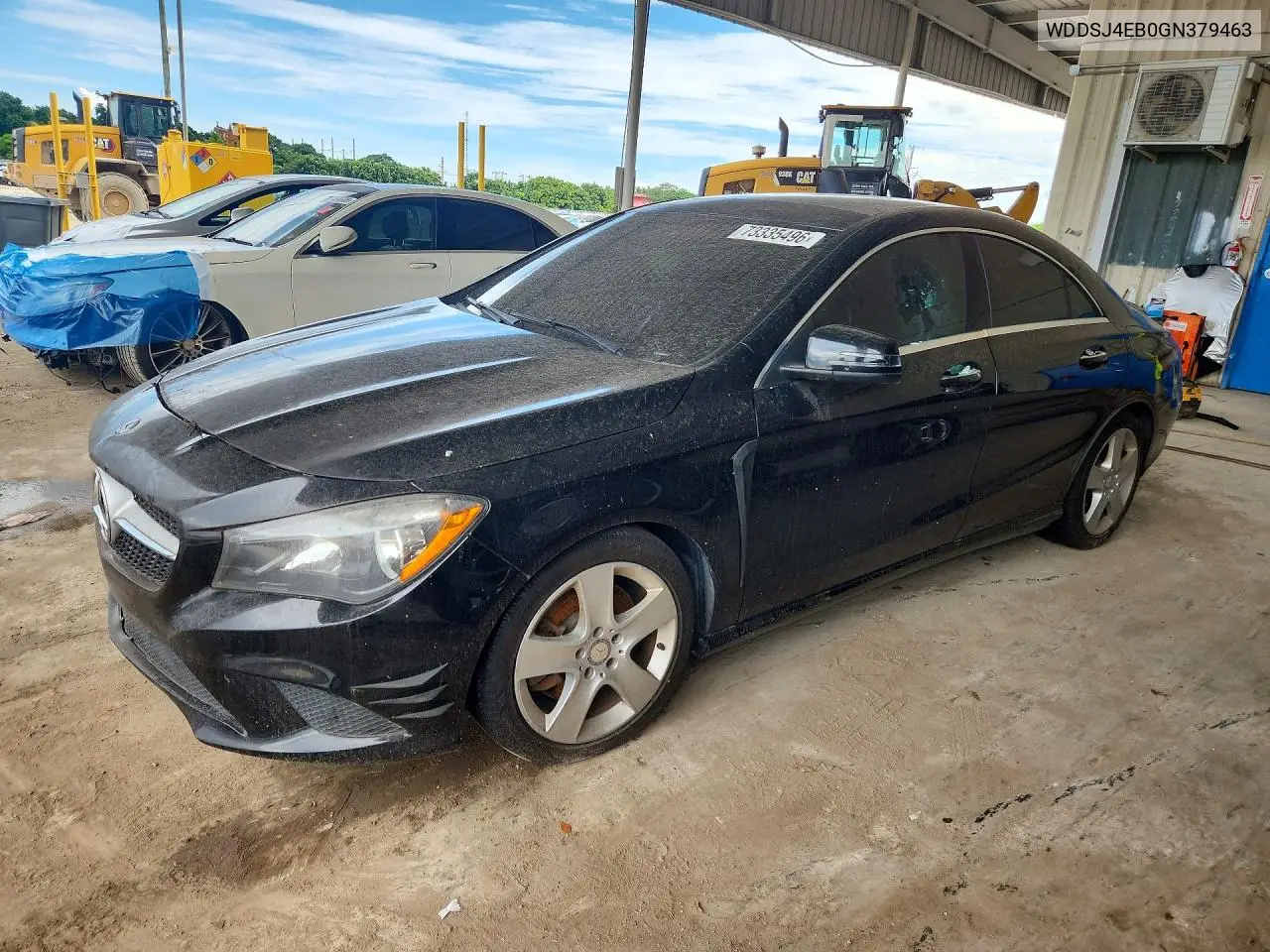 MERCEDES CLA-KLASSE 2016, VIN WDDSJ4EB0GN379463