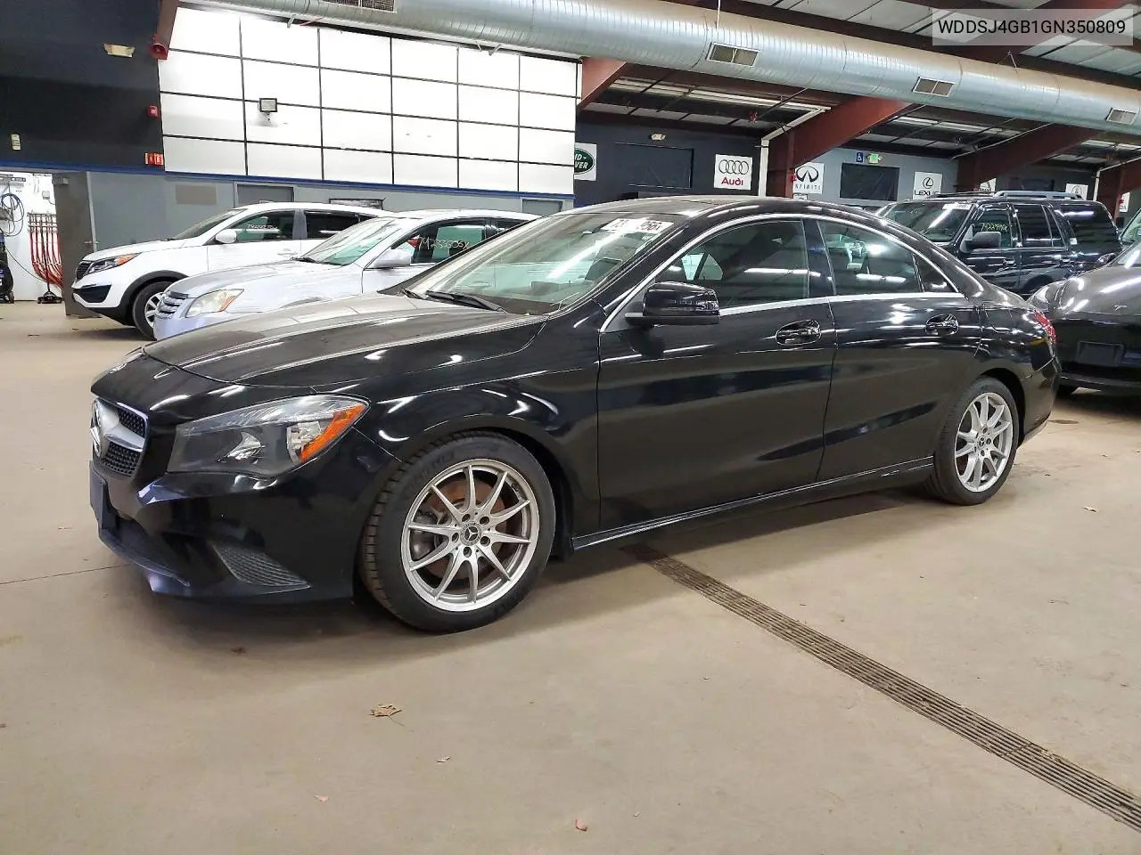 MERCEDES CLA-KLASSE 2016, VIN WDDSJ4GB1GN350809