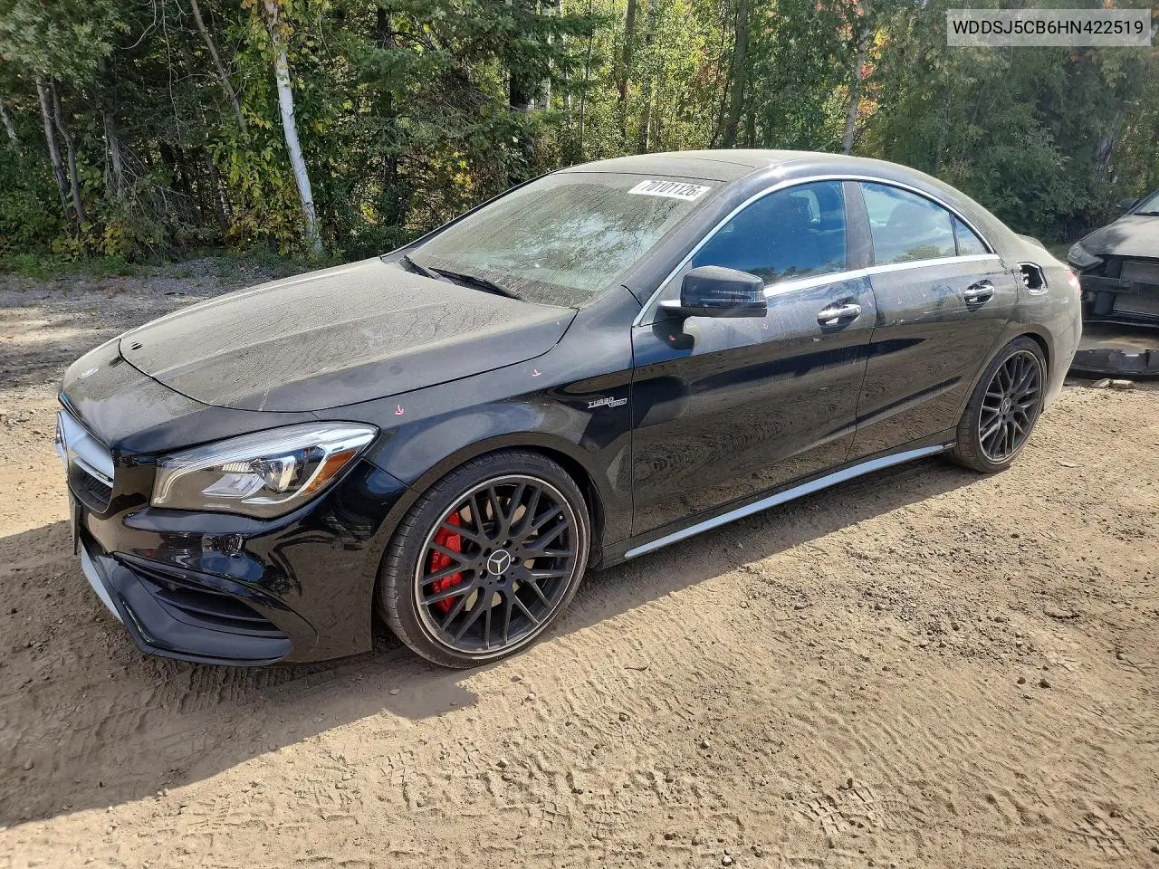 MERCEDES CLA-KLASSE 2017, VIN WDDSJ5CB6HN422519