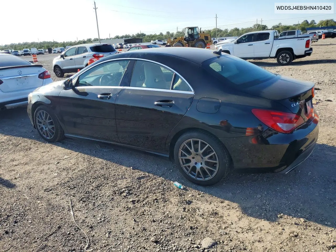 2017 MERCEDES CLA-KLASSE VIN WDDSJ4EB5HN410420 — фото 2