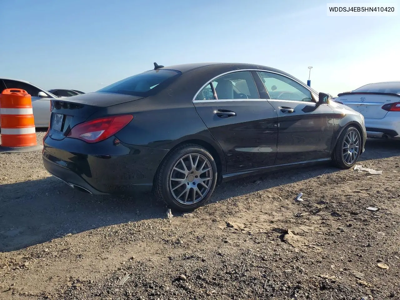2017 MERCEDES CLA-KLASSE VIN WDDSJ4EB5HN410420 — фото 3